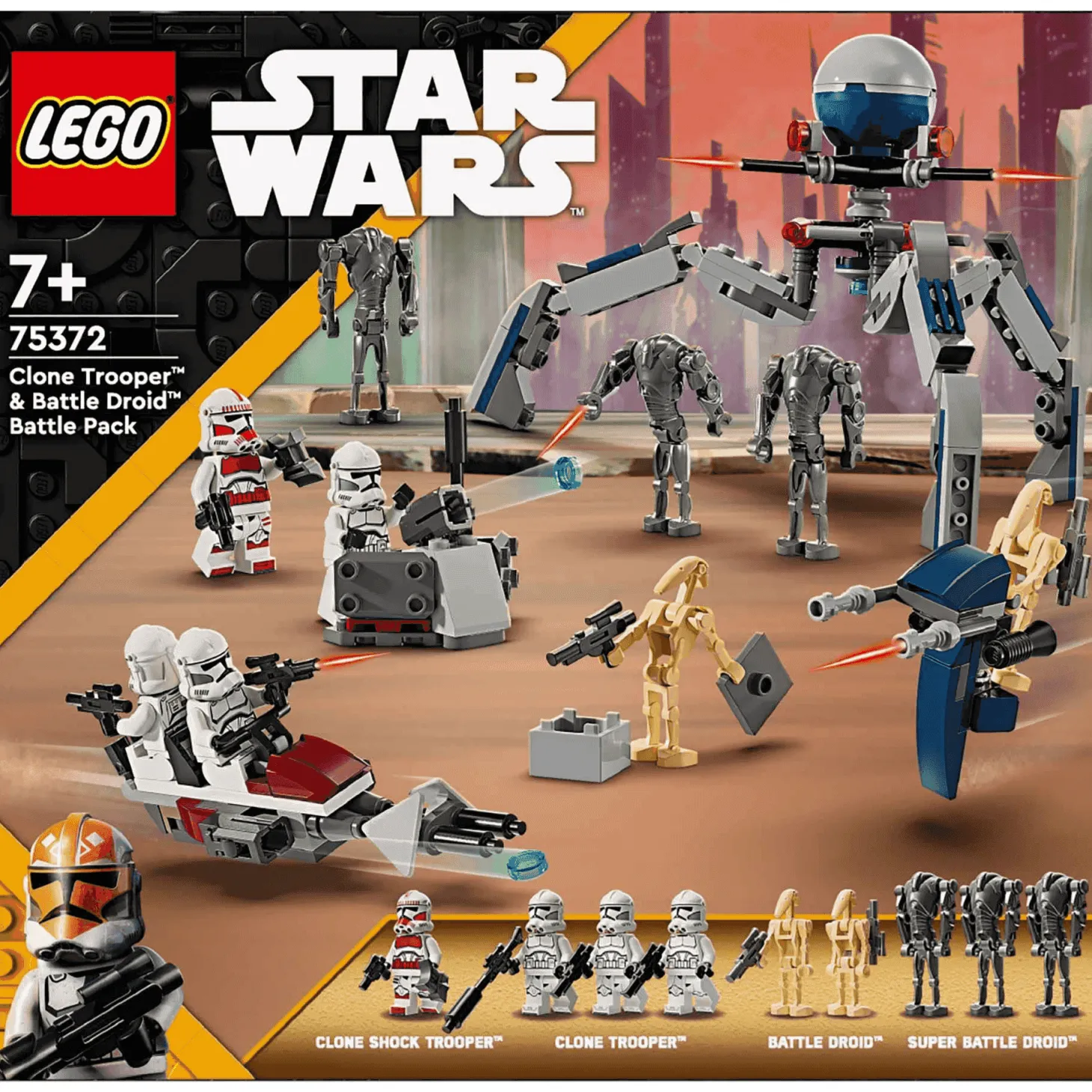LEGO Star Wars™ Pack de Combate: Soldado Clon y Droide de Combate 75372