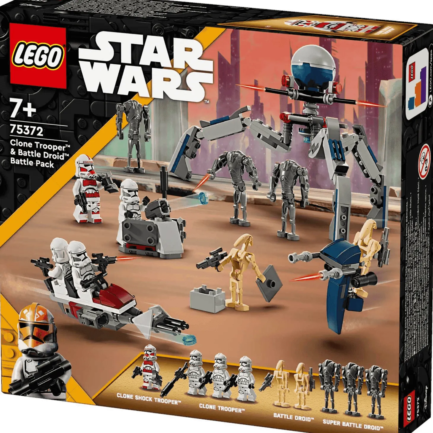 LEGO Star Wars™ Pack de Combate: Soldado Clon y Droide de Combate 75372