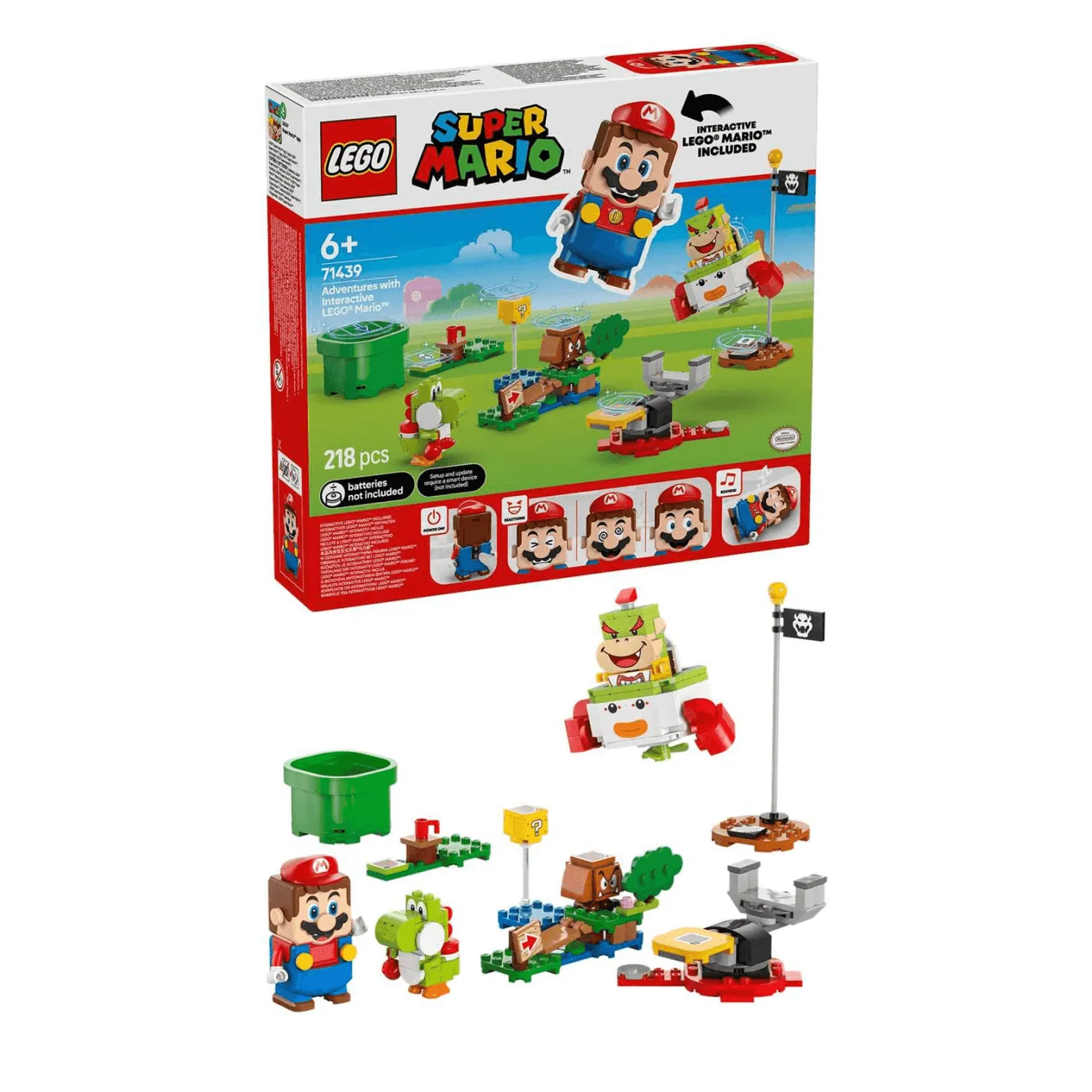 LEGO Super Mario Aventuras interactivas con LEGO Mario 71439