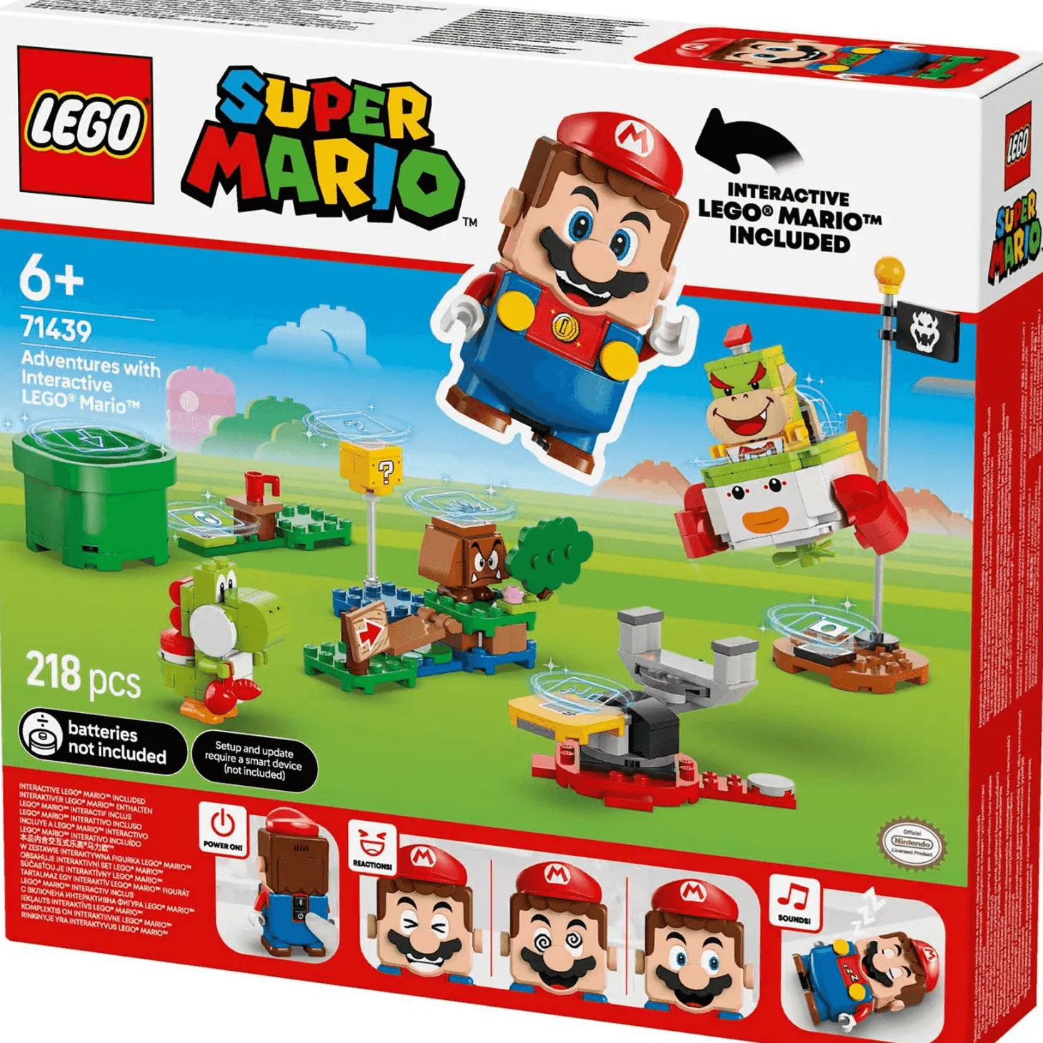 LEGO Super Mario Aventuras interactivas con LEGO Mario 71439