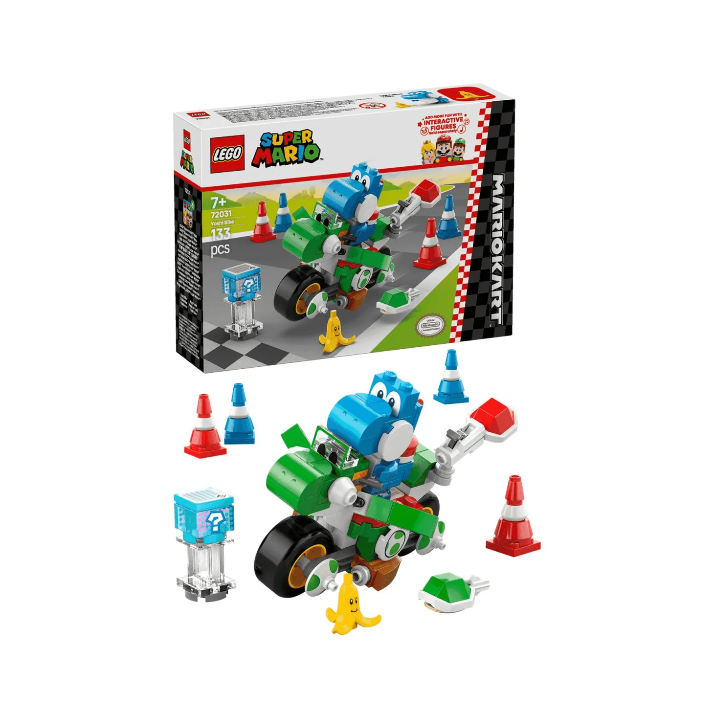 LEGO Super Mario: Mario Kart: Moto Yoshi Nintendo 72031