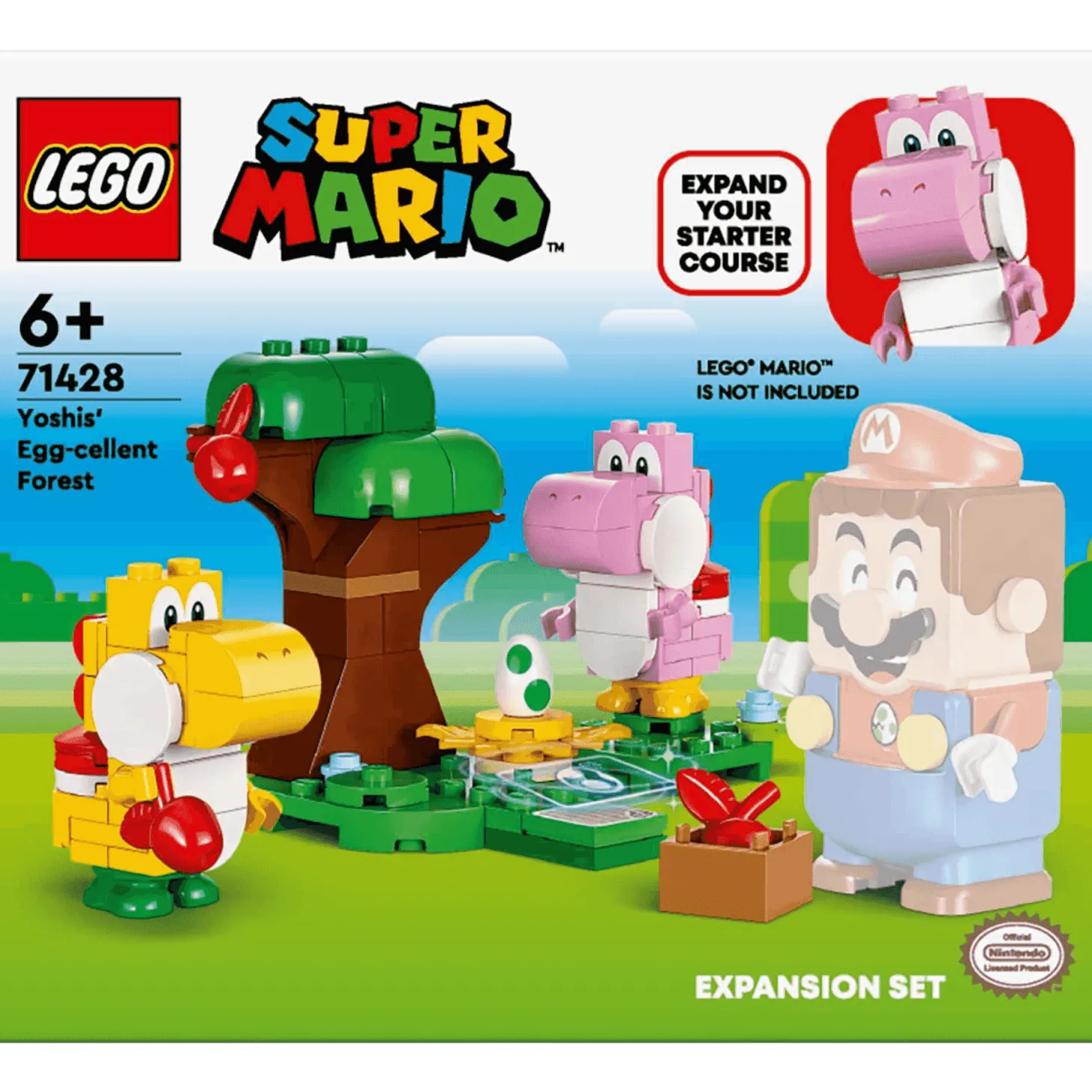 LEGO Super Mario™ Set de Expansión: Huevo de Yoshi en el bosque