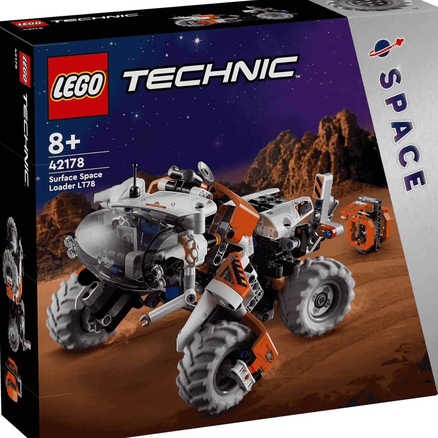 LEGO Technic Cargadora Espacial de Superficie LT78 Set 42178