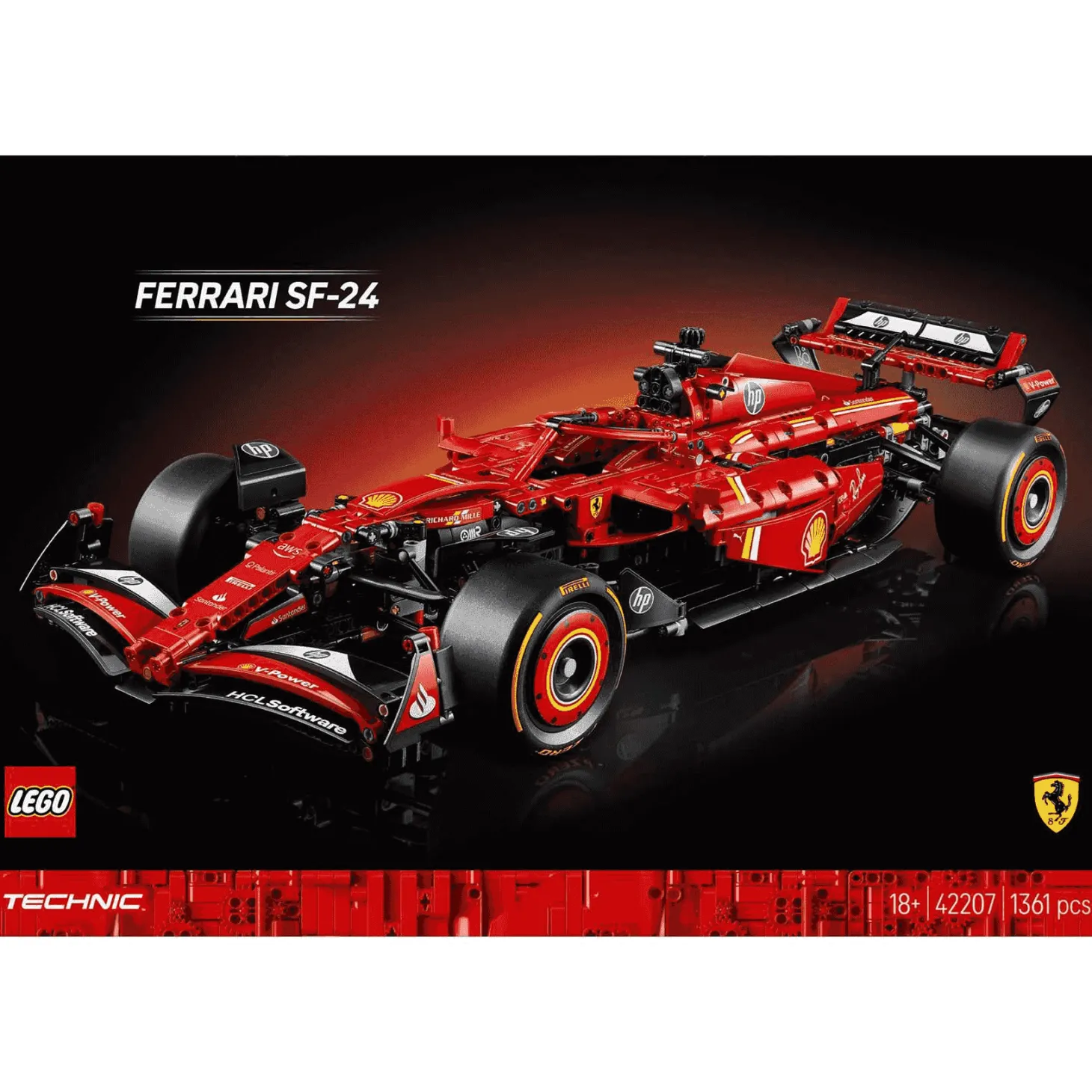 LEGO Technic Coche Ferrari SF-24 F1 Kit de maqueta 42207