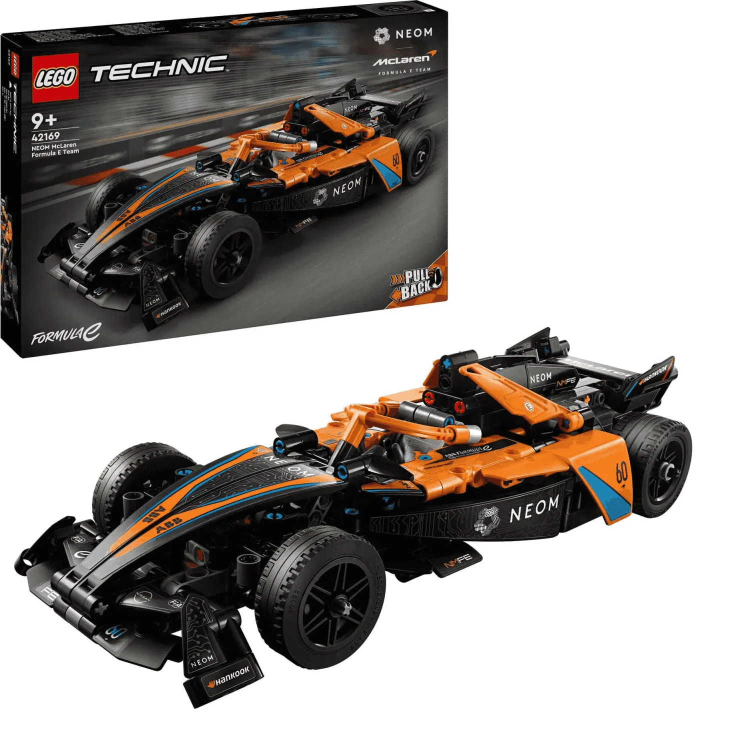LEGO Technic NEOM McLaren Formula E Race Car 42169