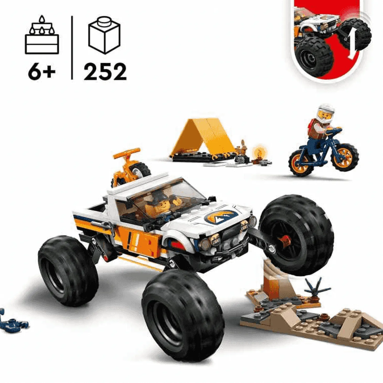 LEGO Todoterreno 4x4 Aventurero