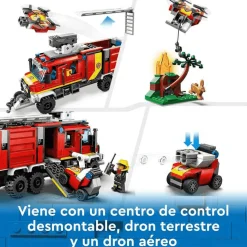 LEGO Unidad Móvil de Control de Incendios