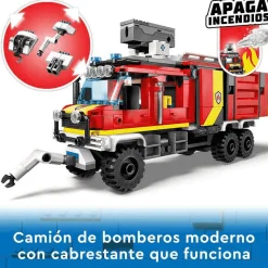 LEGO Unidad Móvil de Control de Incendios