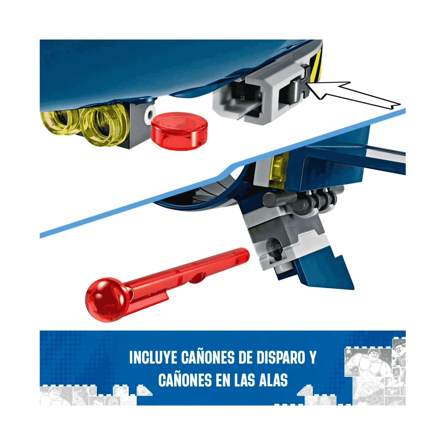 LEGO X-Men X-Jet - Inspirado en X-Men