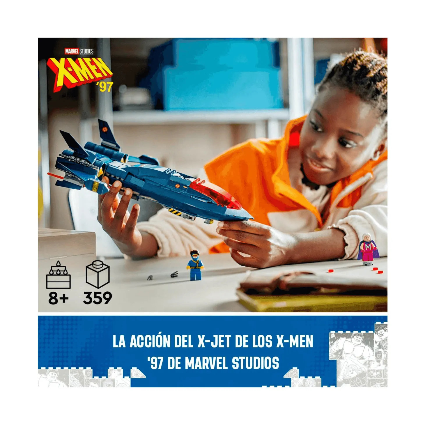 LEGO X-Men X-Jet - Inspirado en X-Men