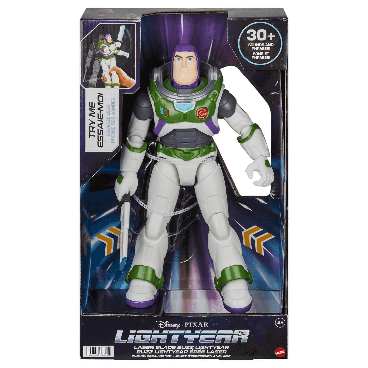 Lightyear Figura Buzz Lightyear Con Luz y Sonido 30 cm