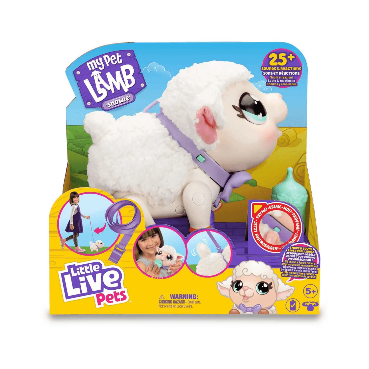 Little Live Pets My Little Lamb Snowie Peluche Mascota