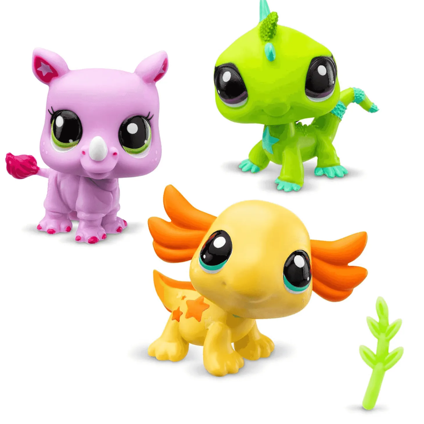 Littlest Pet Shop Pack 3 Mascotas Wild Vibe