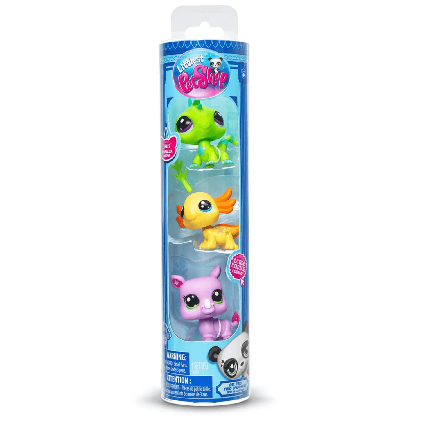 Littlest Pet Shop Pack 3 Mascotas Wild Vibe