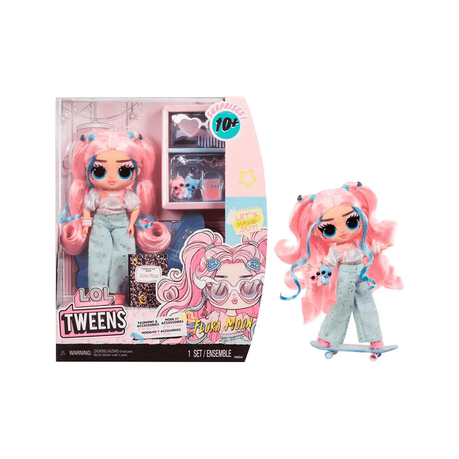 LOL Suprise Muñeca Tweens Flora Moon