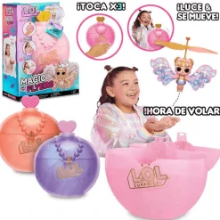 L.O.L. Surprise Muñeca Voladora Magic Wishies - Wonder Wings (Alas doradas)