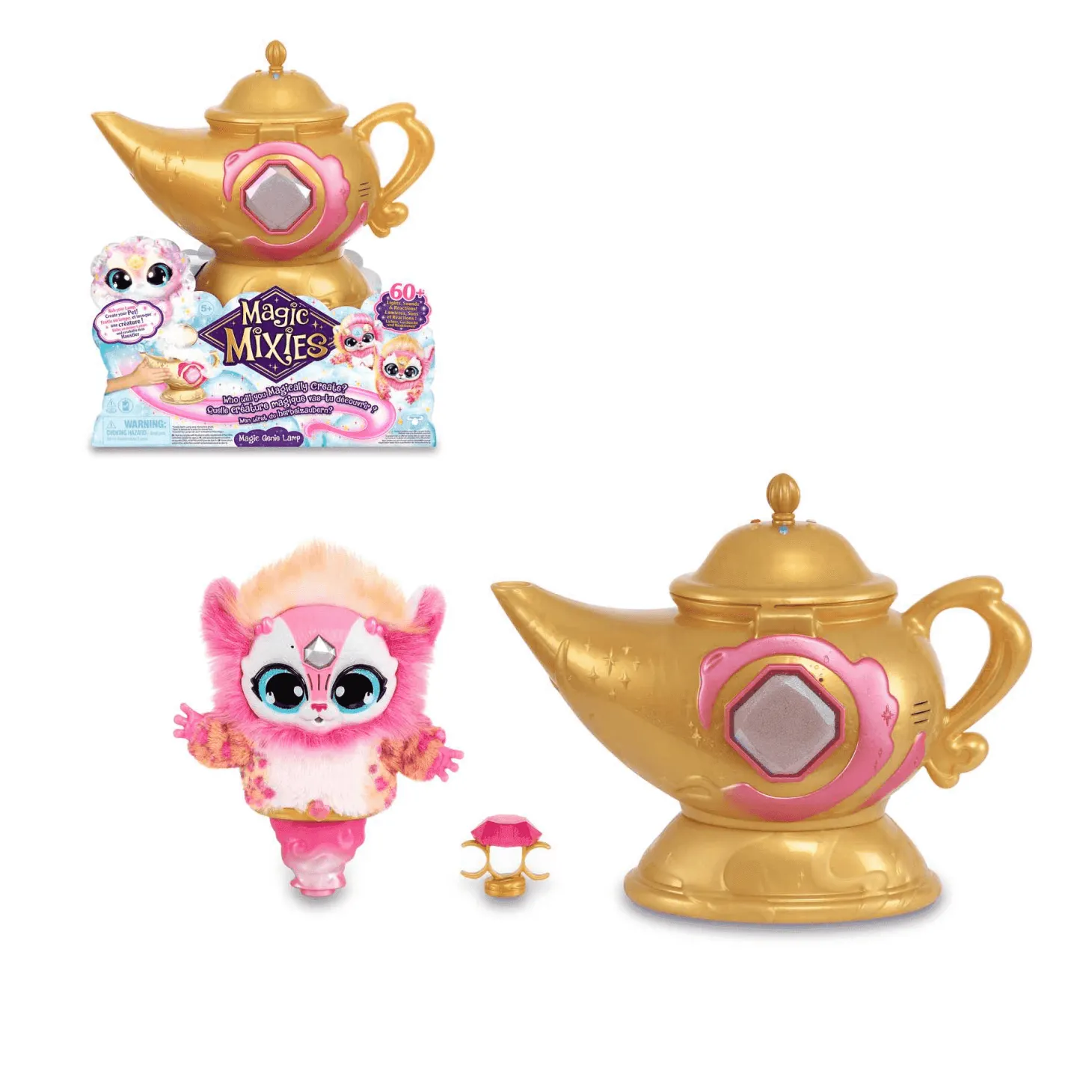 Magic Mixies Lampara Rosa