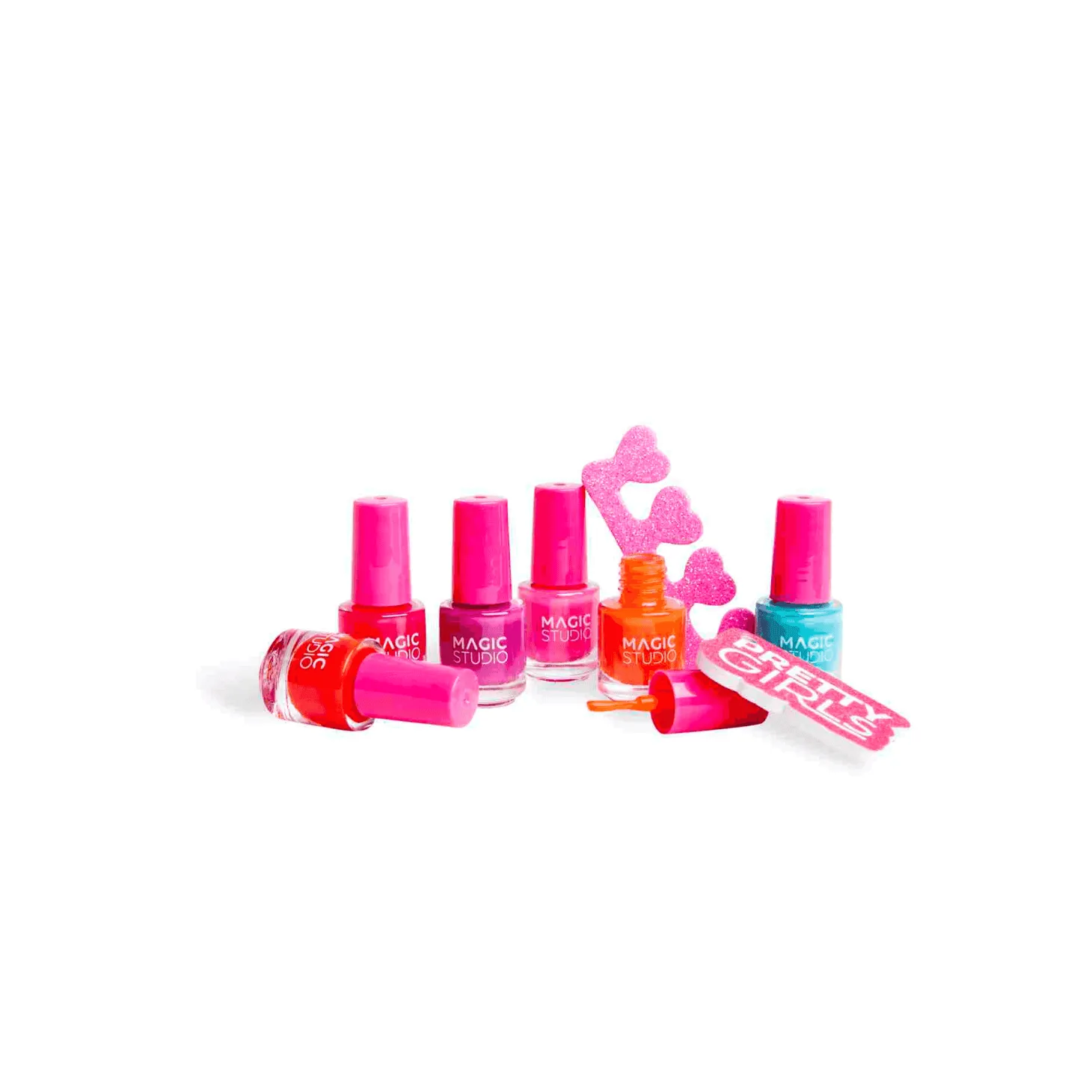 Magic Studio Pretty Girls Complete Nail Polish Set
