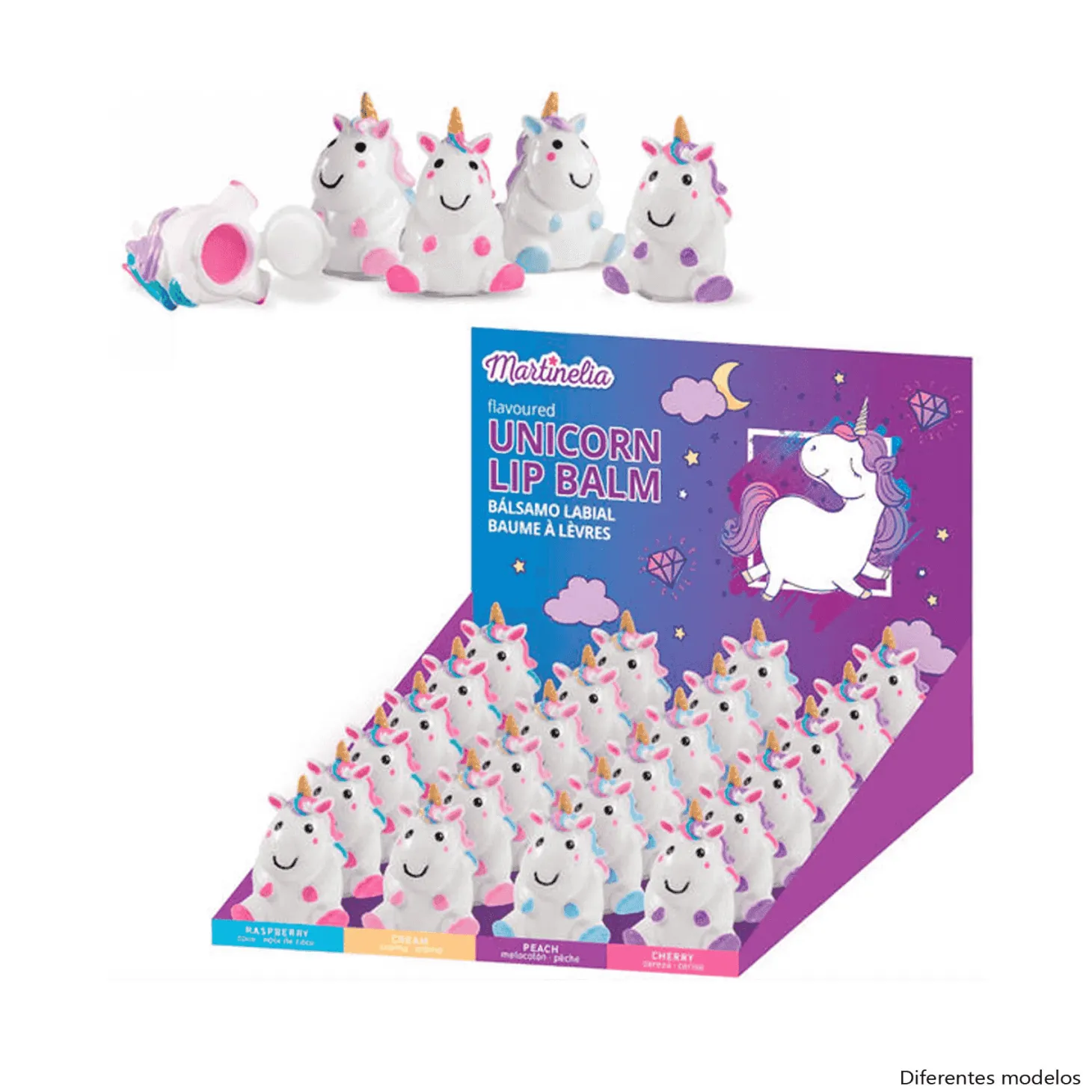 Martinelia Gloss Unicornio sentado Diferentes Modelos