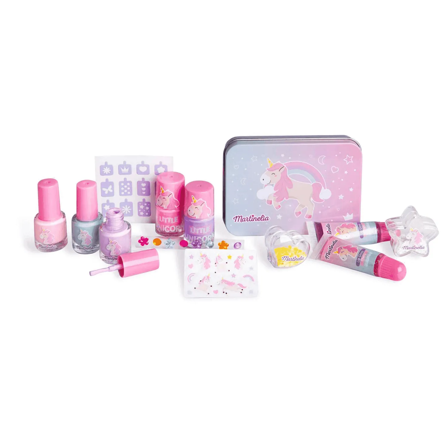 Martinelia Little Unicorn Set De Uñas Y Labios