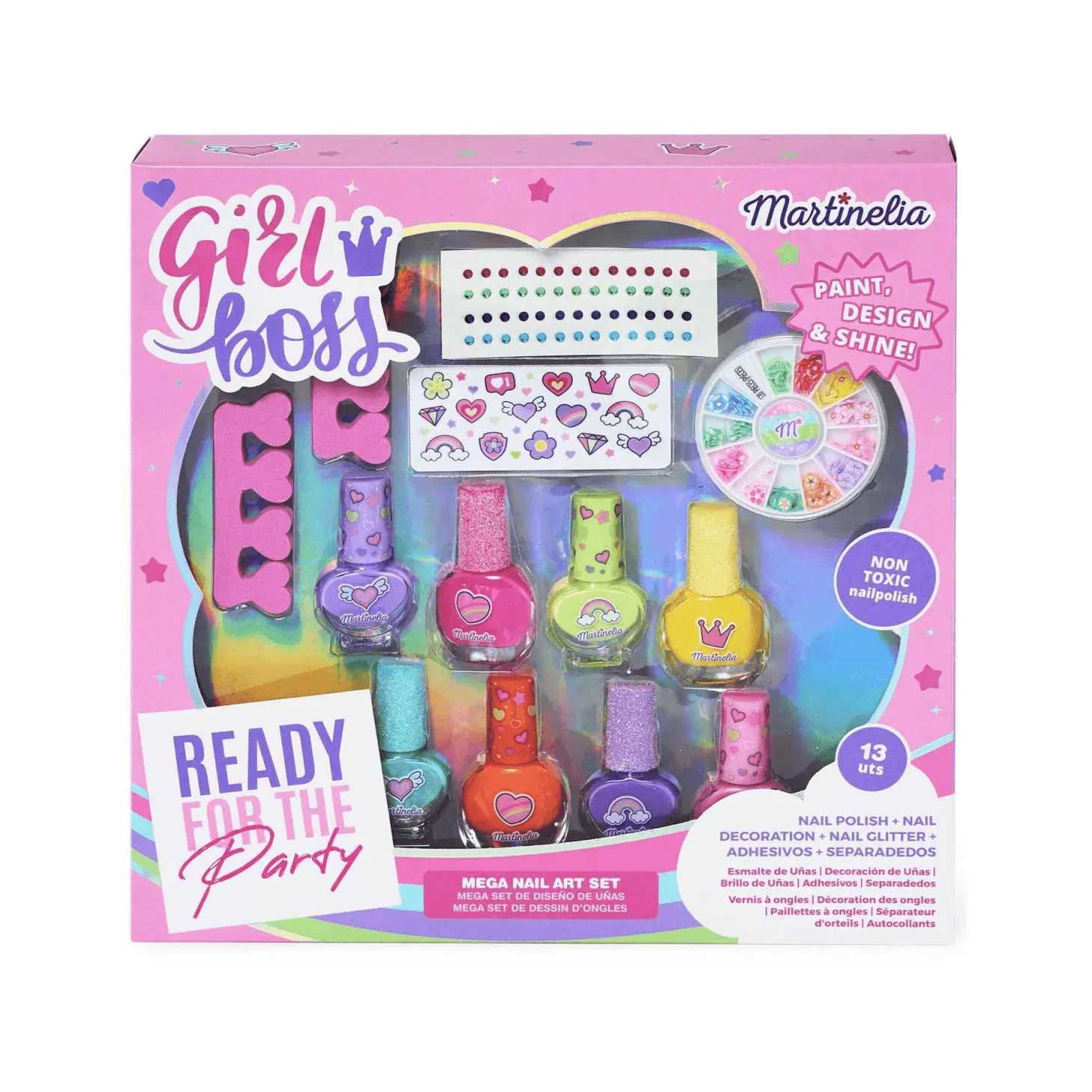 Martinelia Mega Set Nail Art Supergirl