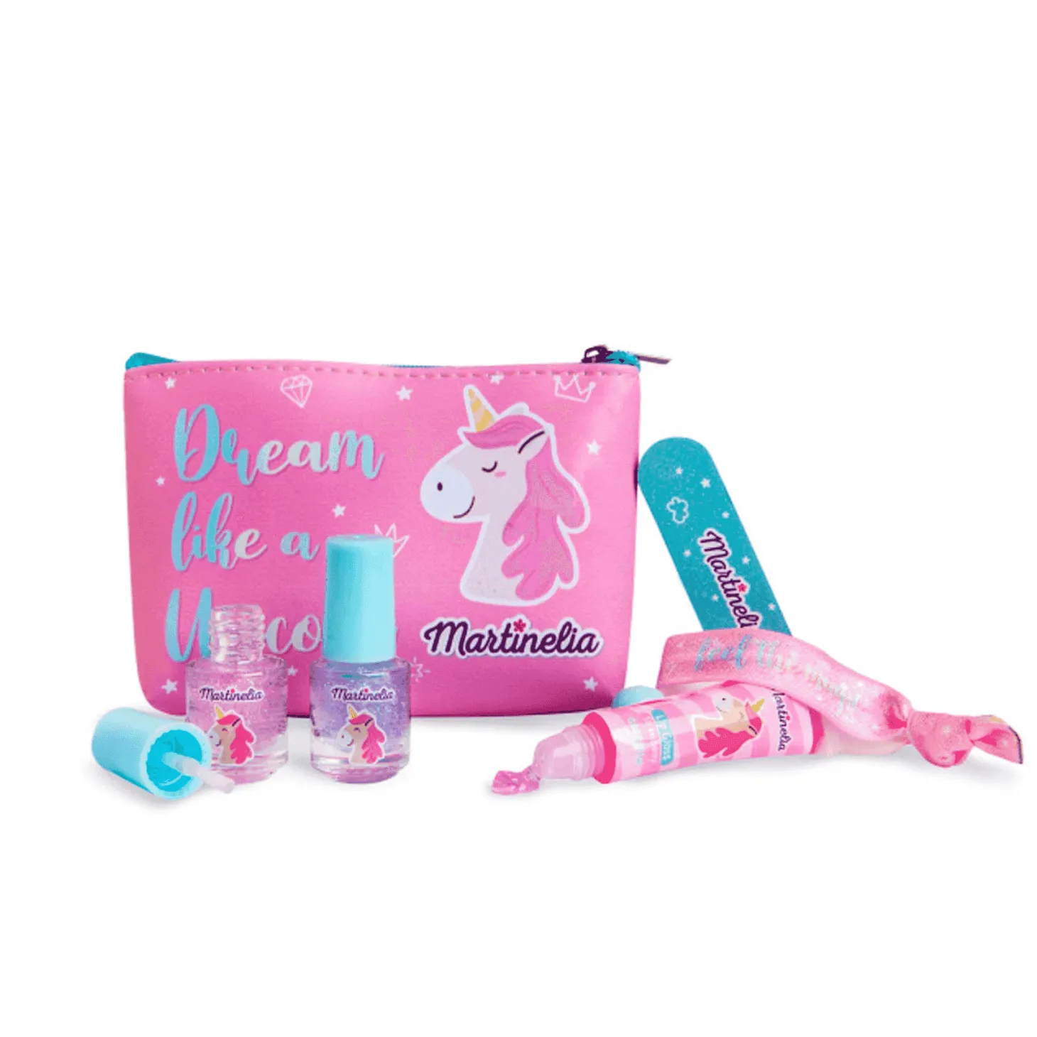 Martinelia Unicorn Kit de Maquillaje con Mini Neceser