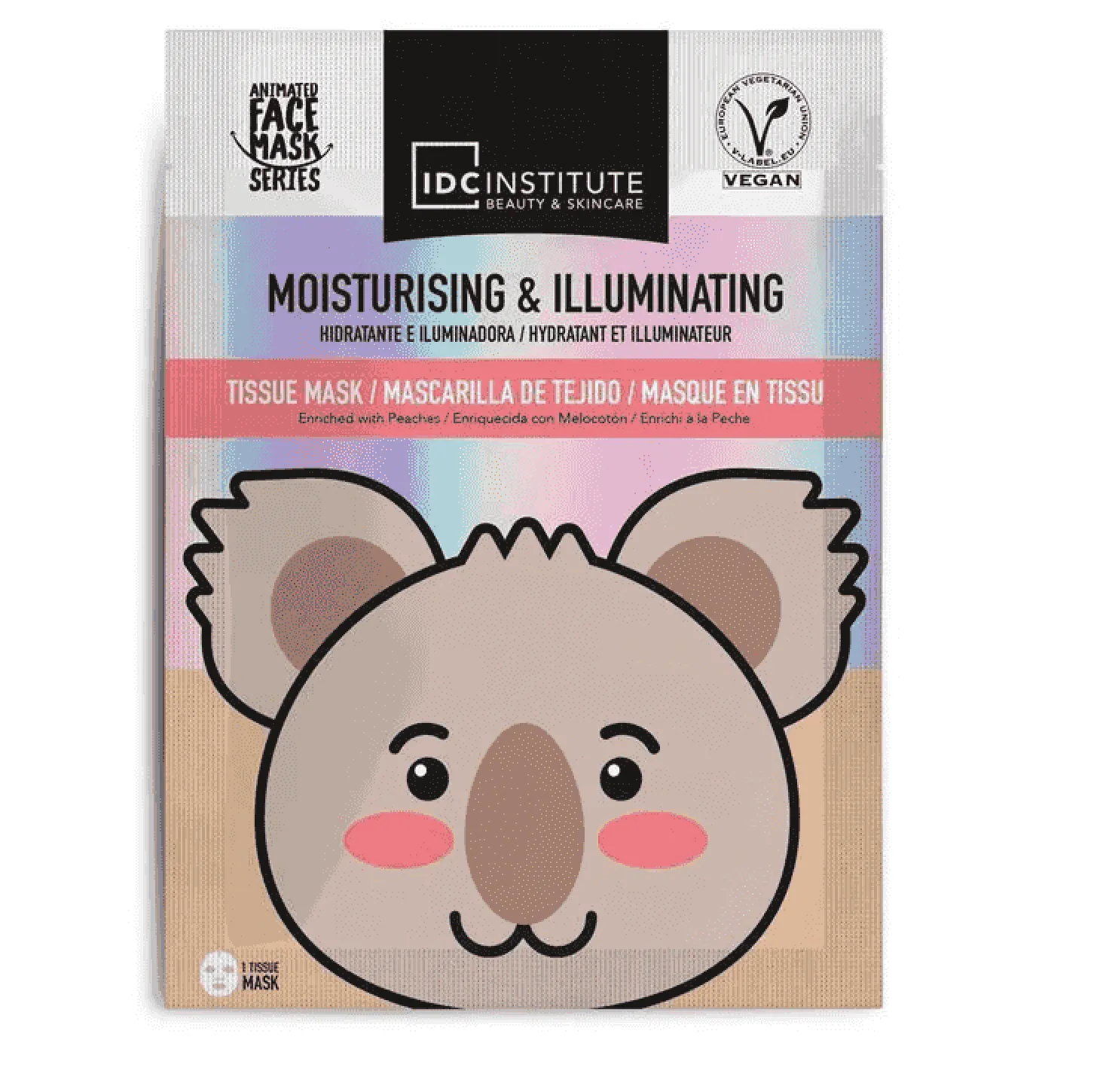 Mascarilla Facial Koala Hidratante e Iluminadora IDC Institute