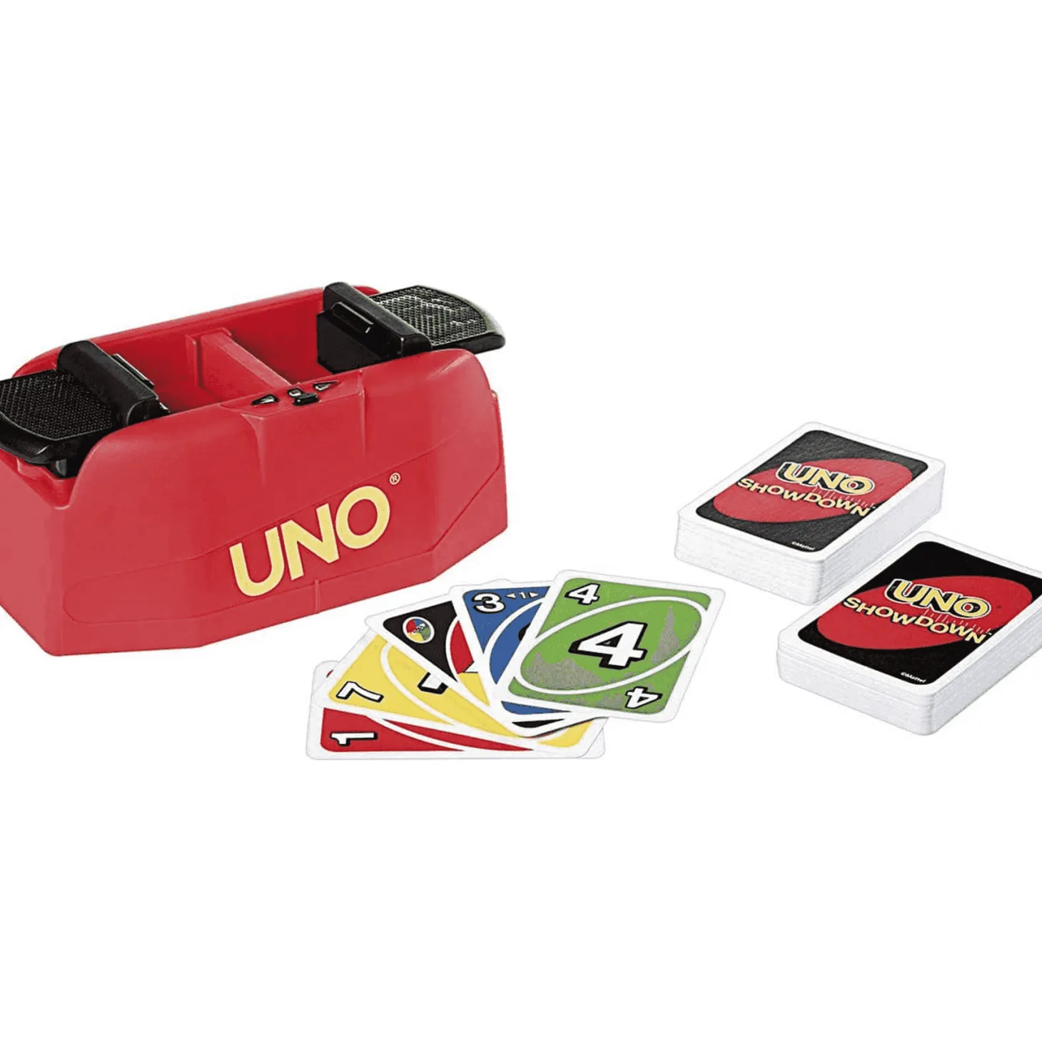 Mattel Games - UNO Showdown juego de cartas 7 años