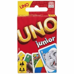 Mattel Games Juego de cartas UNO Junior 3 años
