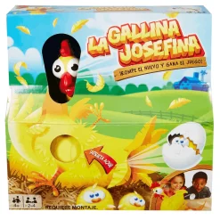 Mattel Games juego de mesa La Gallina Josefina juego infantil 4 años