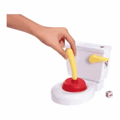 Mattel Games juego de mesa Baño boom ¡Atrapa la caca! 5 años