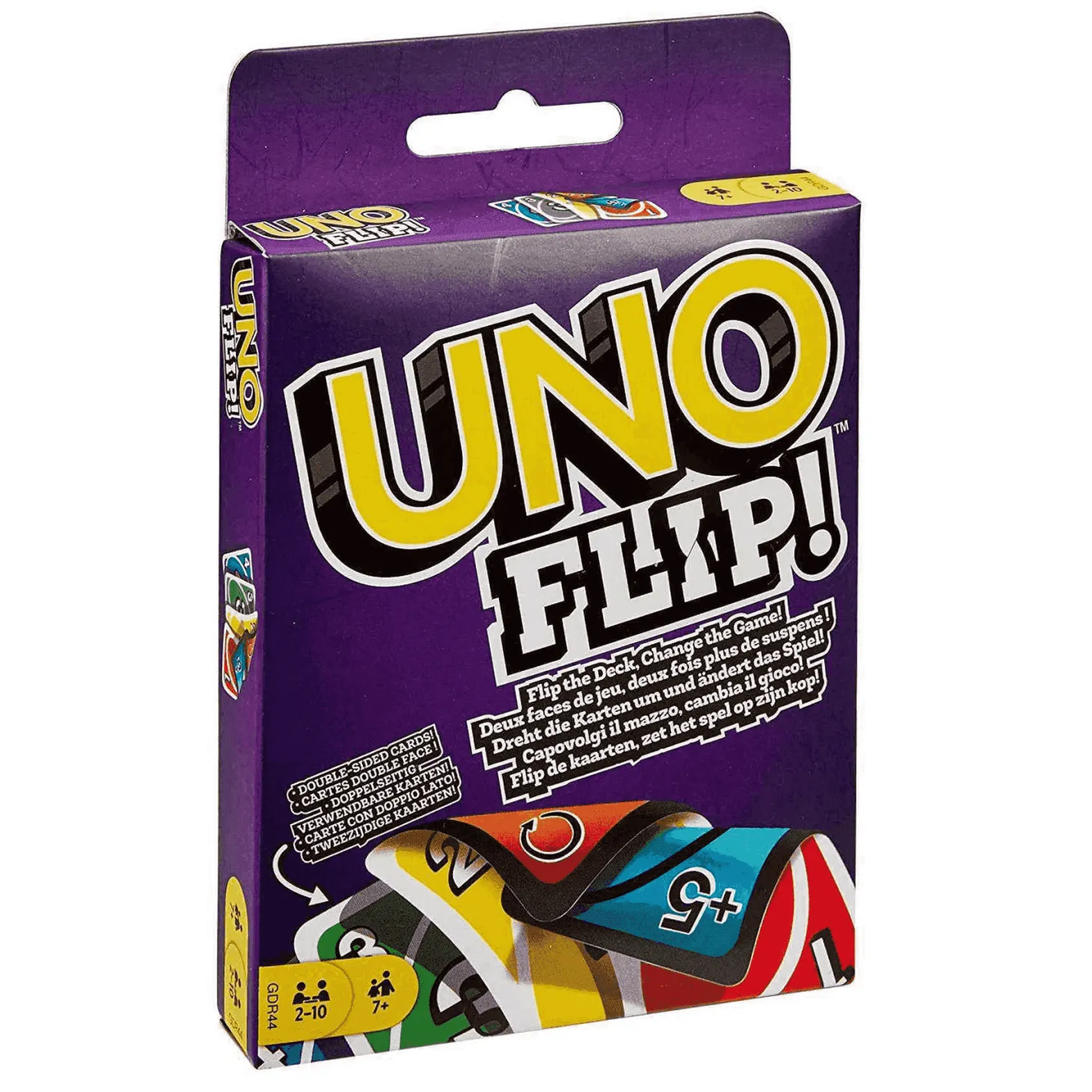 Mattel Games UNO Flip juego de cartas 7 años