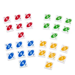 Mattel Games UNO Quatro Juego de mesa cuatro en raya con fichas