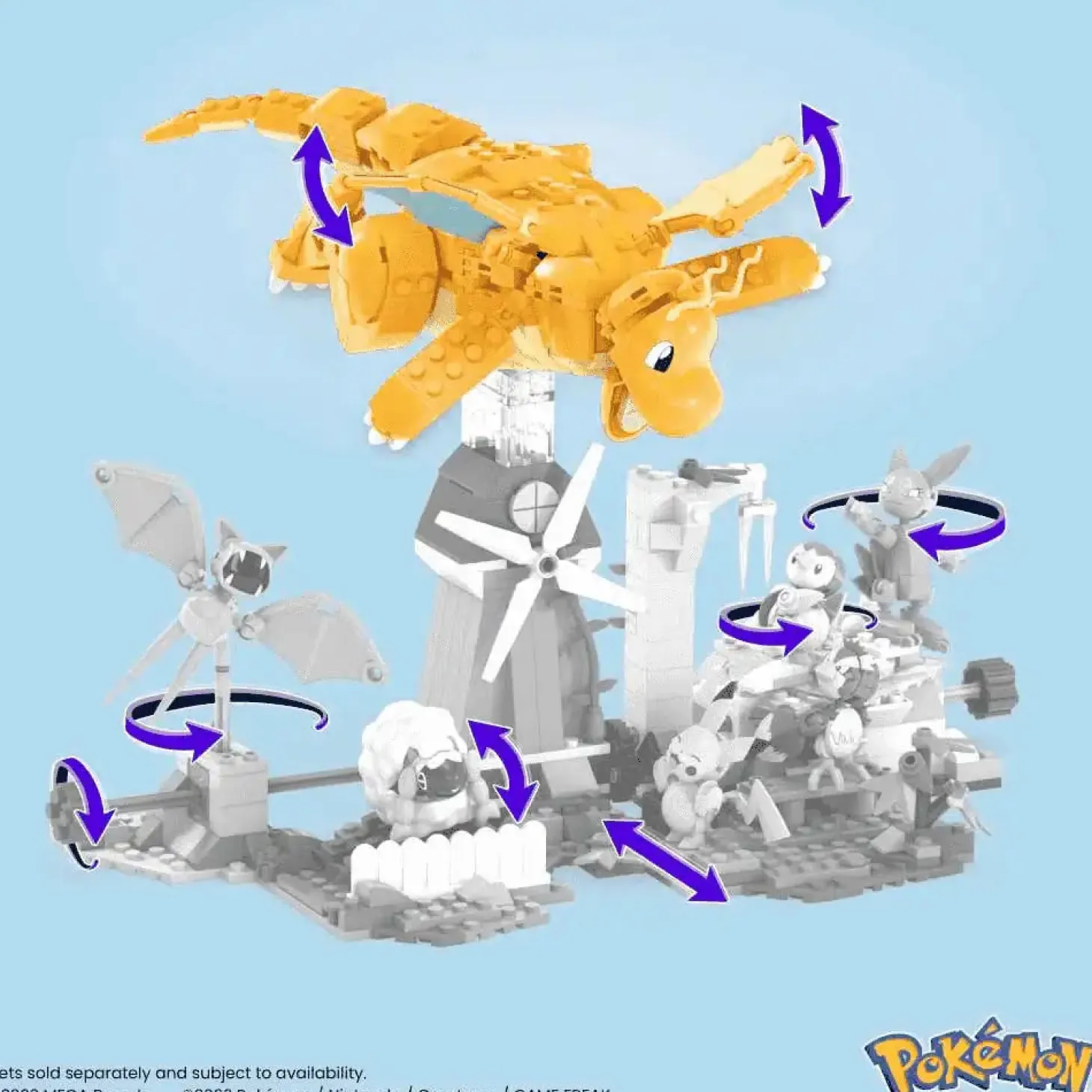 Mega Construx Pokémon Dragonite - Juguete de Mega Pokémon