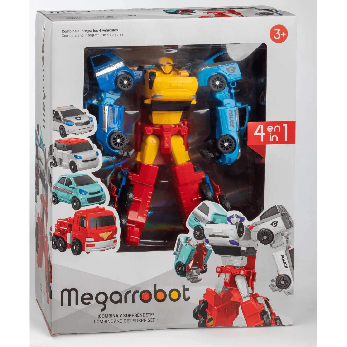 Megarrobot 4 en 1