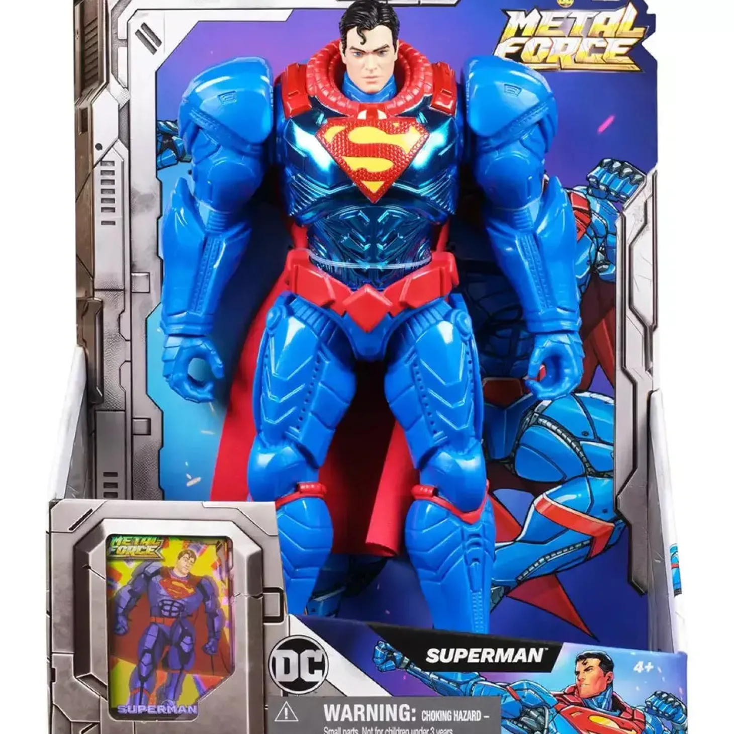 Metal Force XL Superman – Figura de acción 30 cm