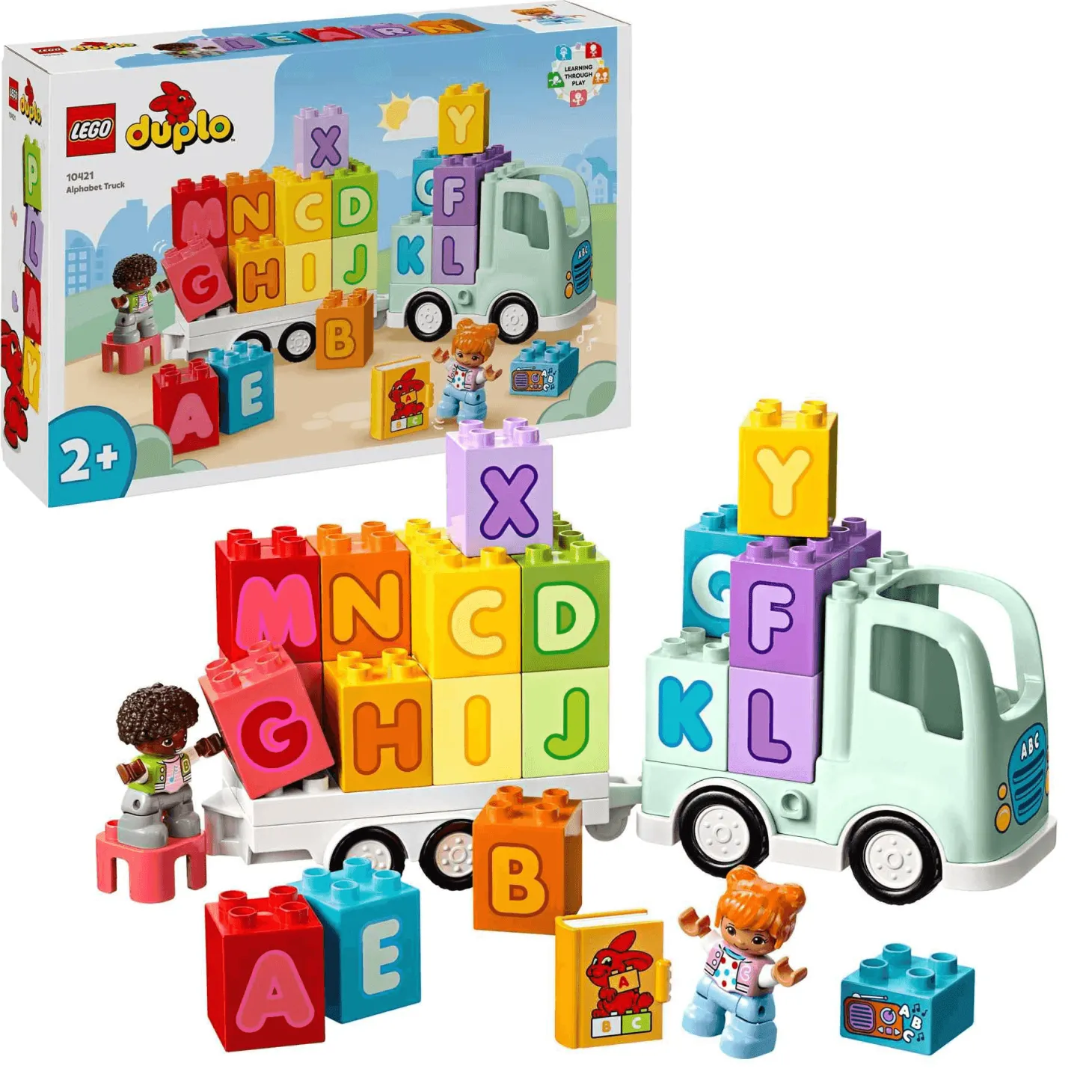 Mi Ciudad LEGO DUPLO Camión del Alfabeto Juguete 10421