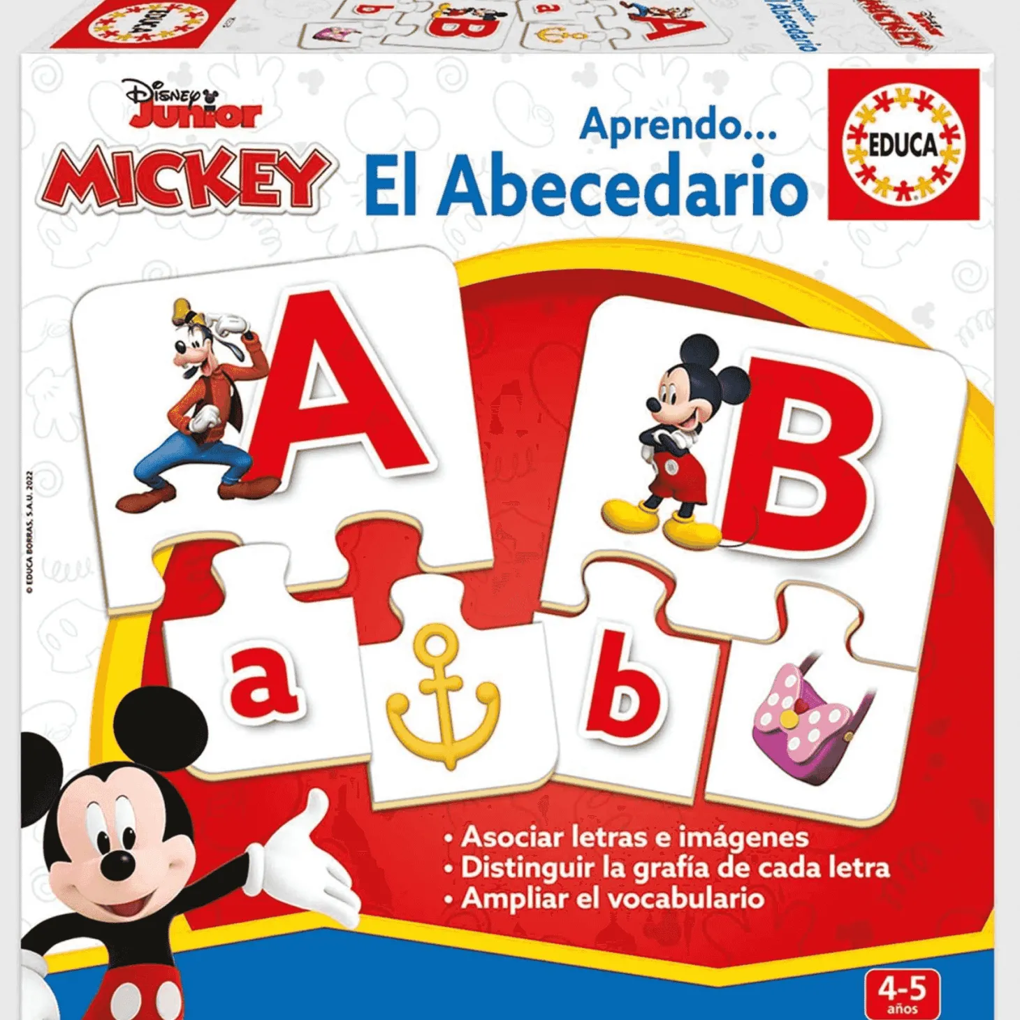 Mickey and Friends Aprendo El Abecedario