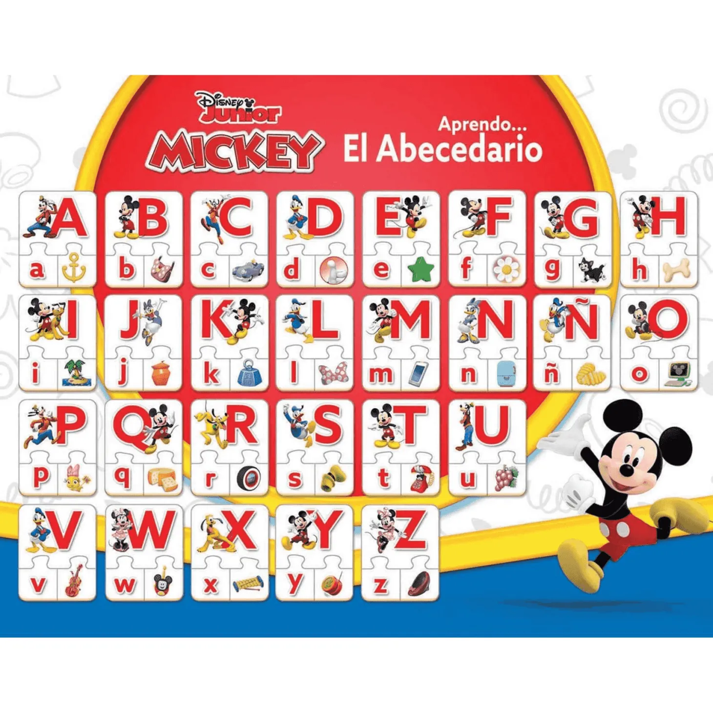Mickey and Friends Aprendo El Abecedario