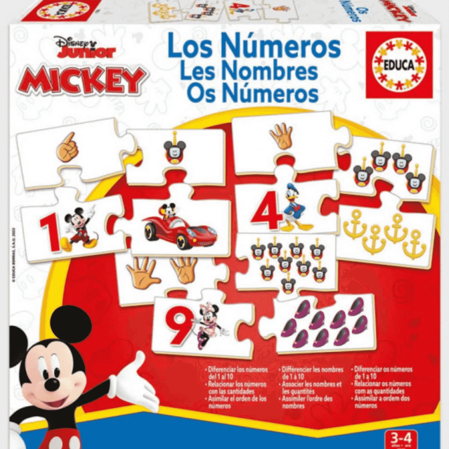 Mickey and Friends Aprendo Los Números