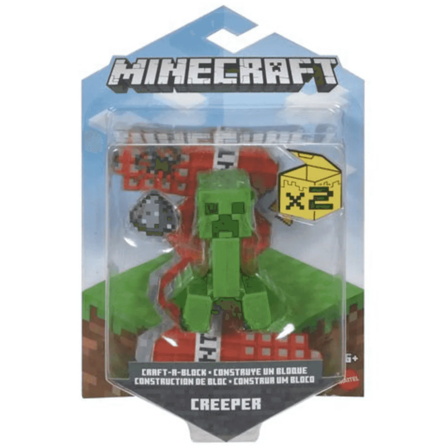 Minecraft Figura Articulada Creeper 8 cm