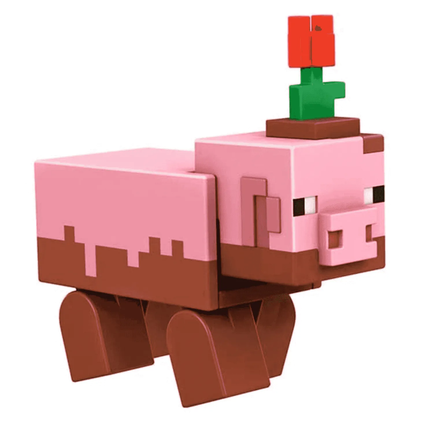 Minecraft Figura Articulada Muddy Pig 8 cm