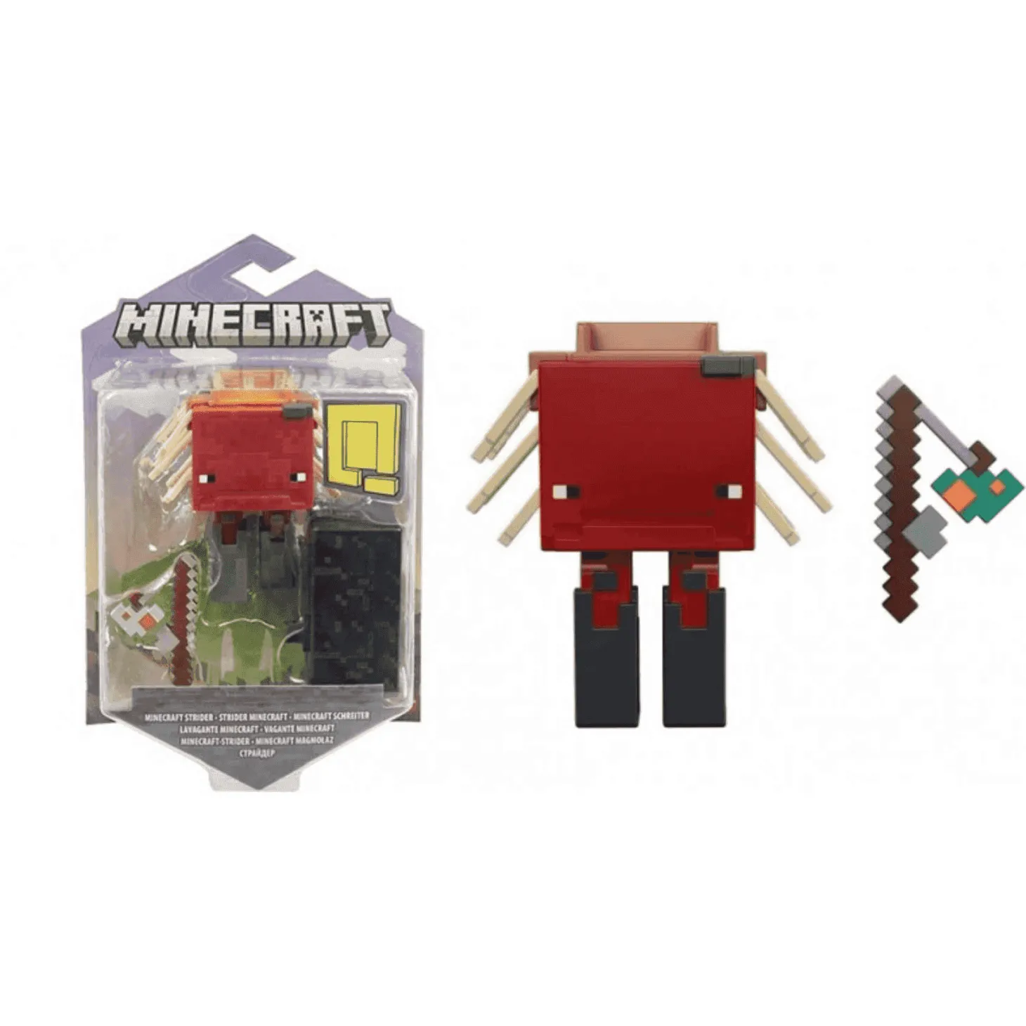 Minecraft Figura Articulada Strider 8 cm