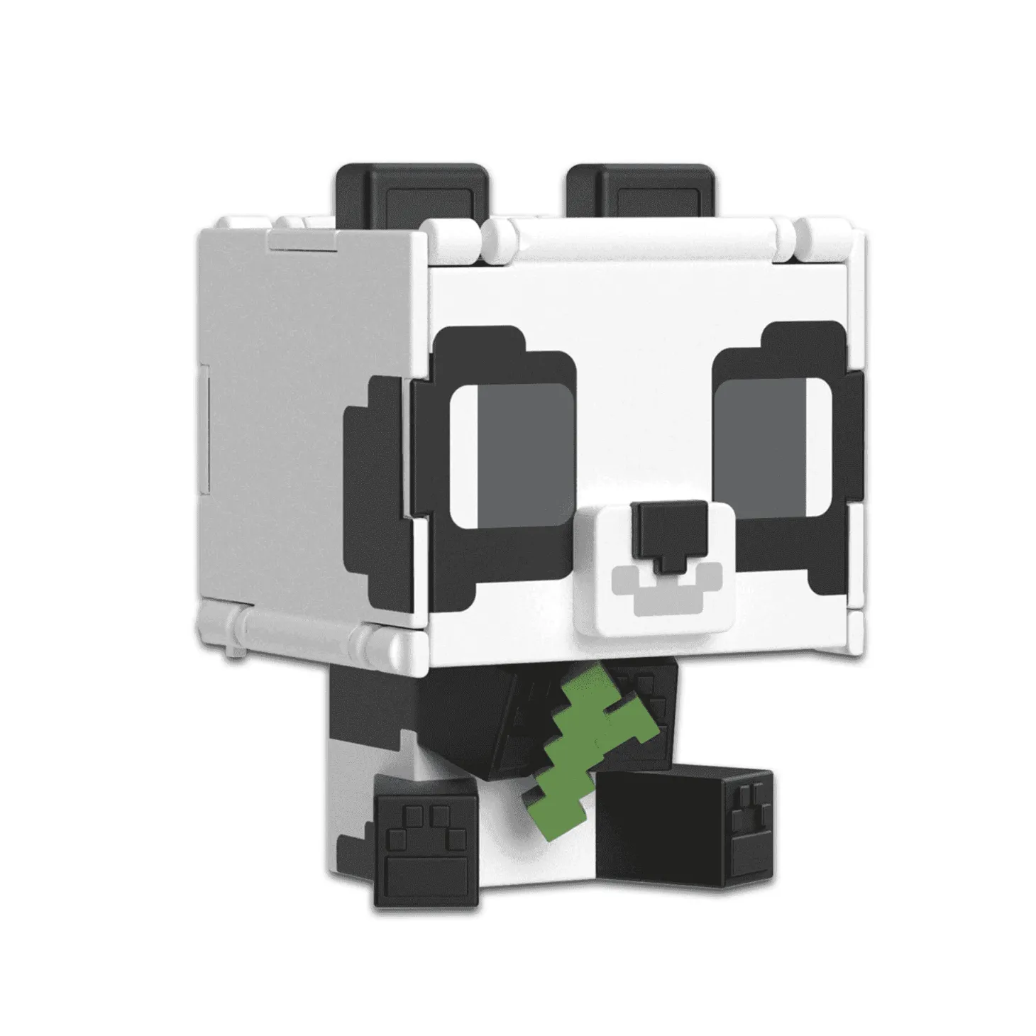 Minecraft Figura De Acción 2 En 1 Flippin Figs Panda Y Tarta