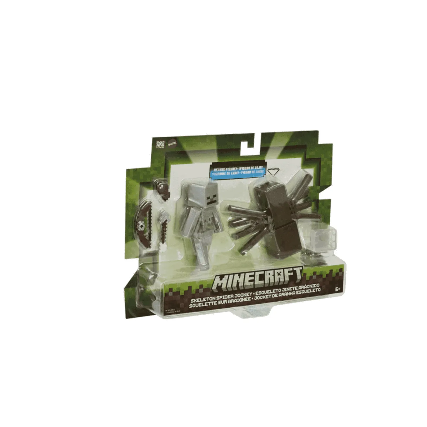 Minecraft Pack 2 Figuras Esqueleto Y Araña