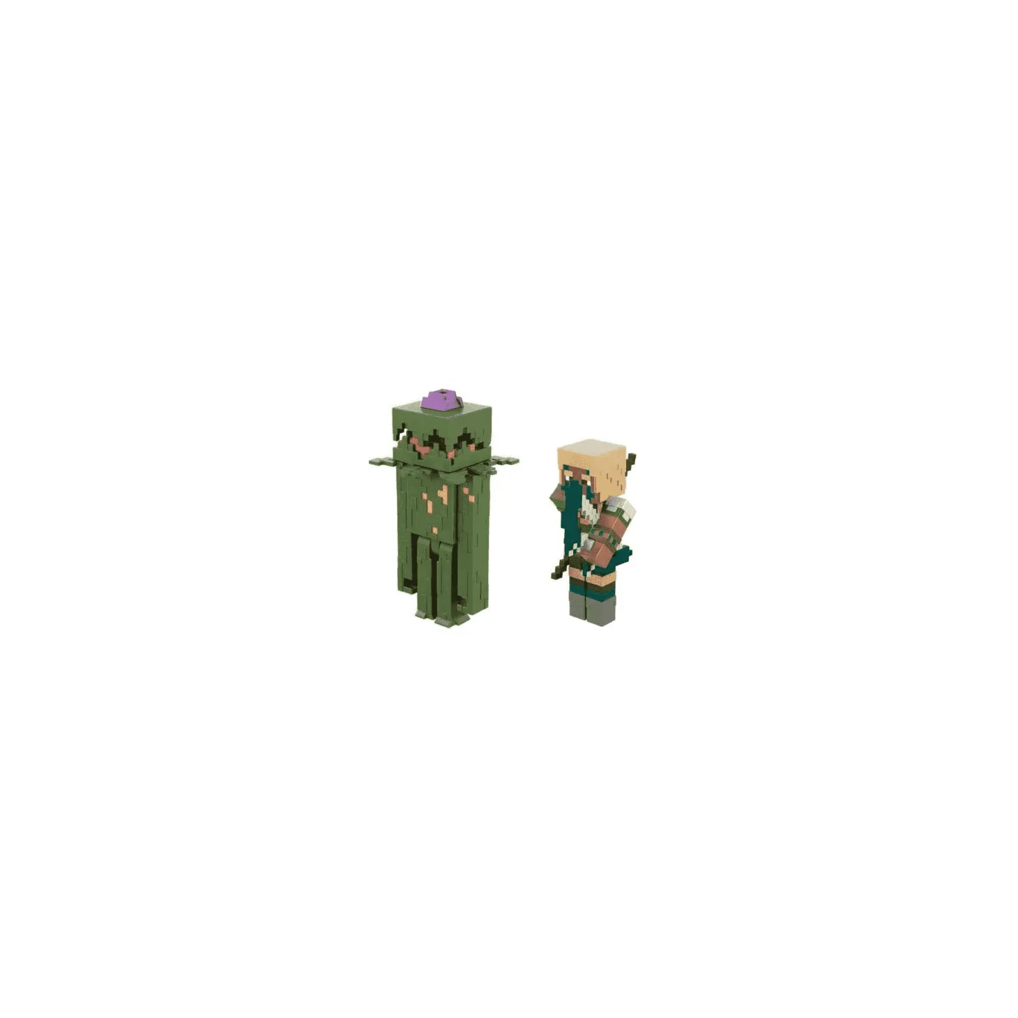 Minecraft Pack de 2 Figuras Explorador and Whi