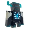 Minecraft Warden Figura de acción deluxe grande con luces y sonidos juguete 3 años (Mattel HHK89)