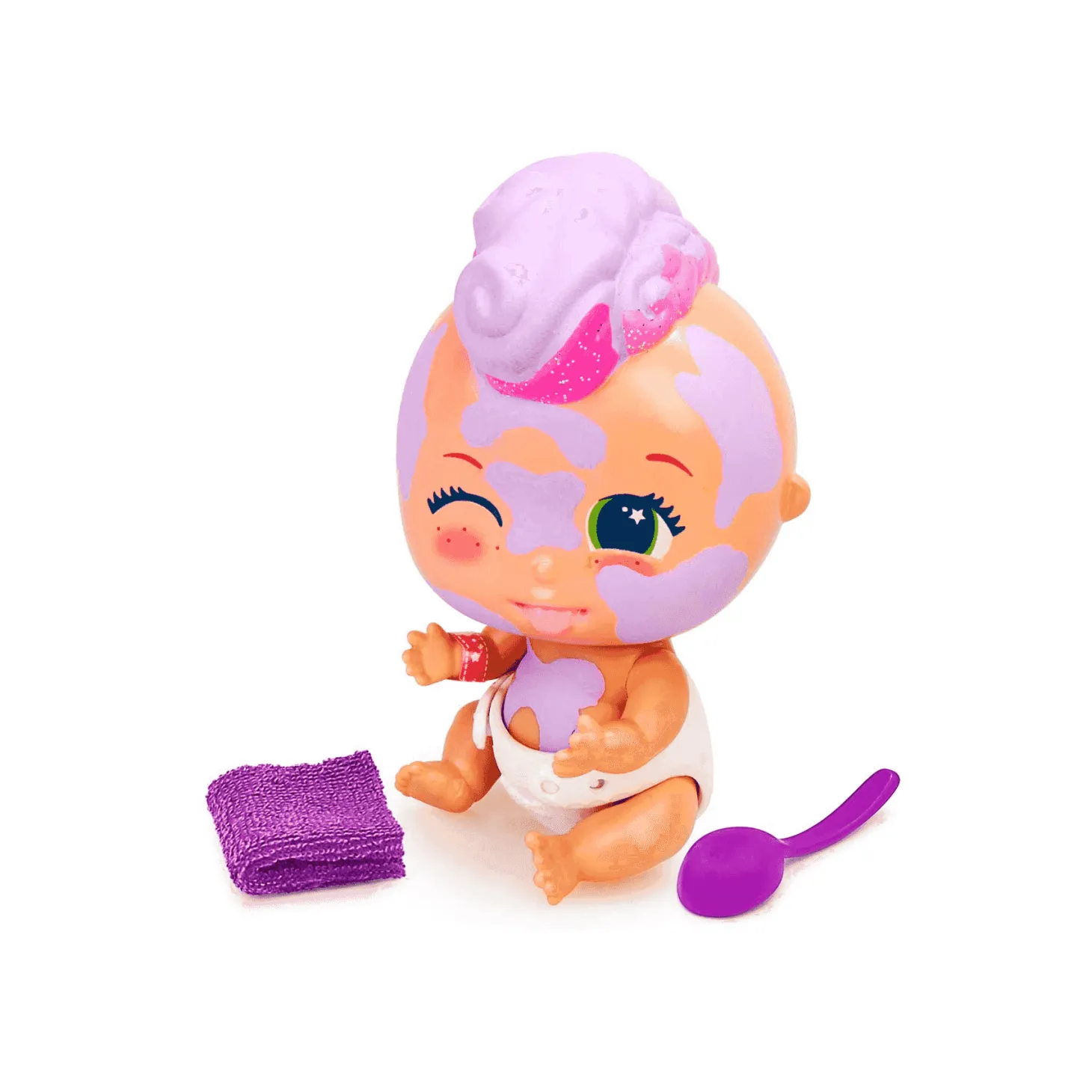 Mini Bellies Messy Mash Mini Punky Pink