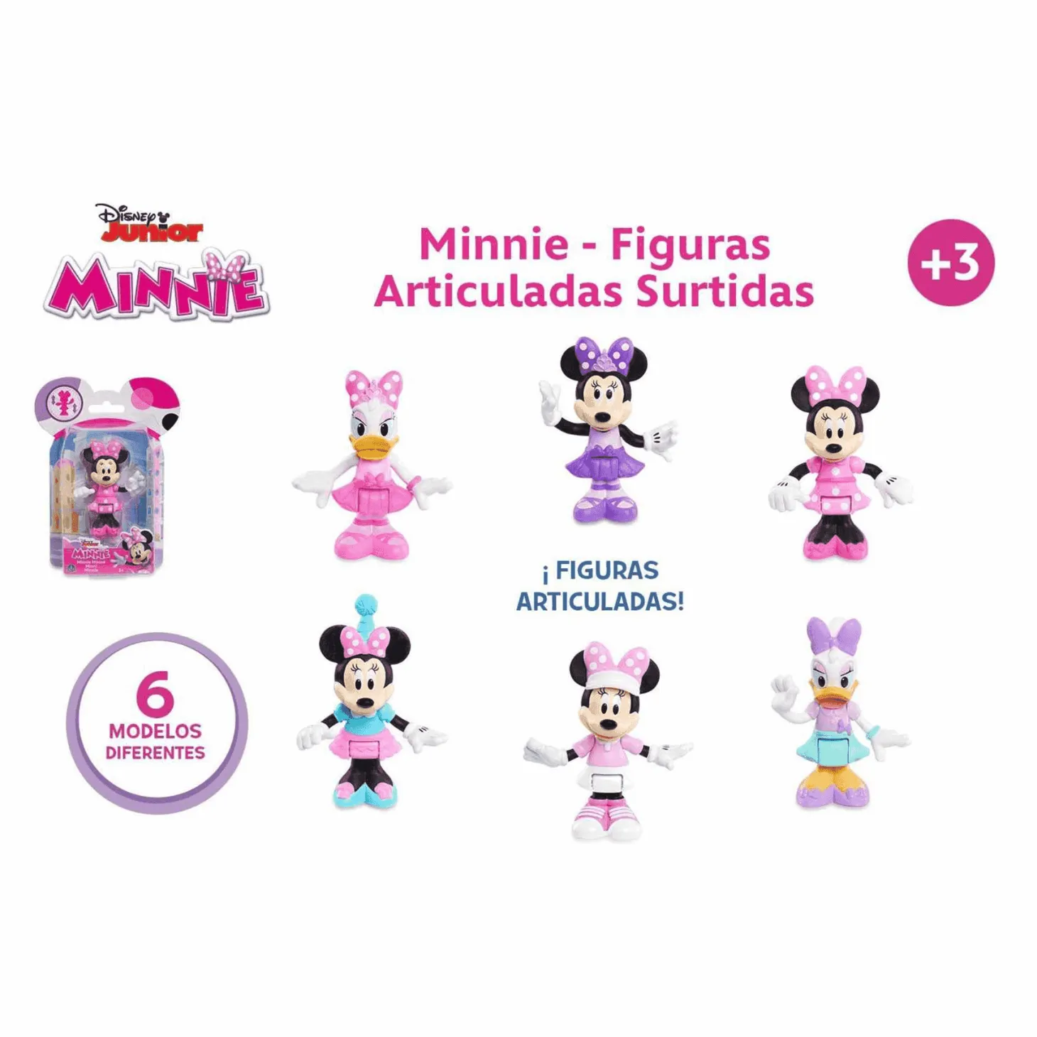 Minnie Figuras Articuladas Diferentes Modelos