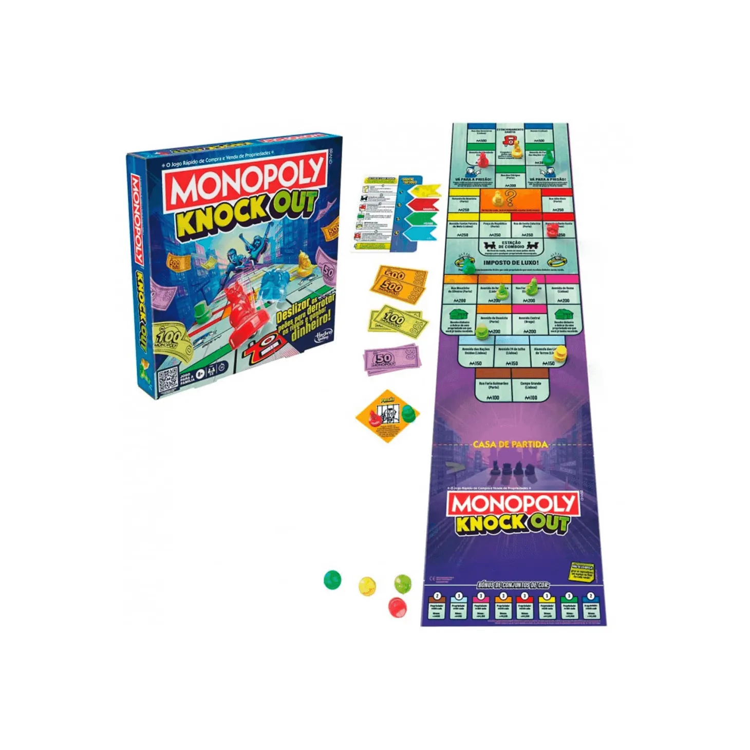 Monopoly Knockout: Un Juego de Mesa Dinámico para Toda la Familia